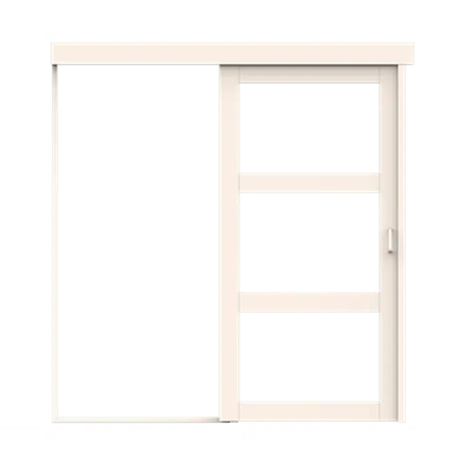 Sliding On Wall 3820 + Unique HP GW03L Sliding Door