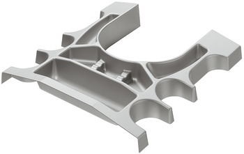Drawer insert, with waste trap recess, can be shortened - 547.66.713
