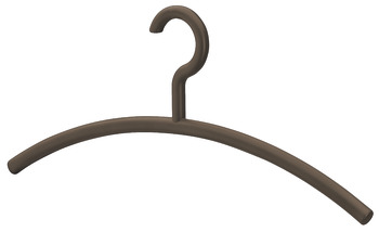 Coat hangers, polyamide, rigid hook, round shackle - 804.56.084