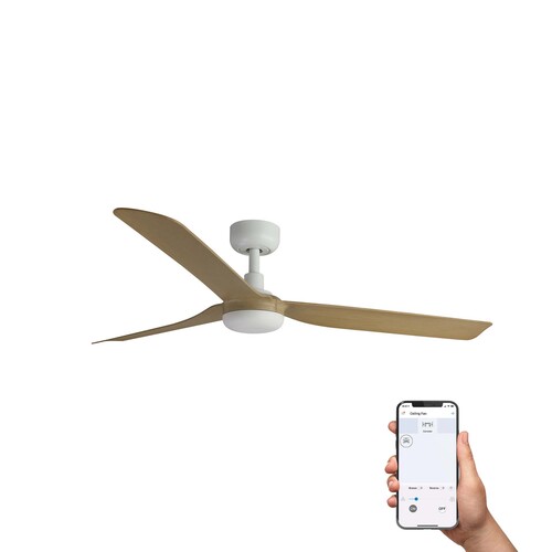 PUNT M beyaz/maple fan TUYA