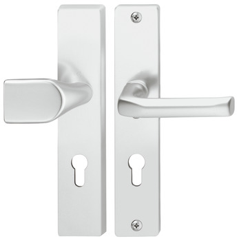 Security door handles, Aluminium, Hoppe, London - 904.81.201