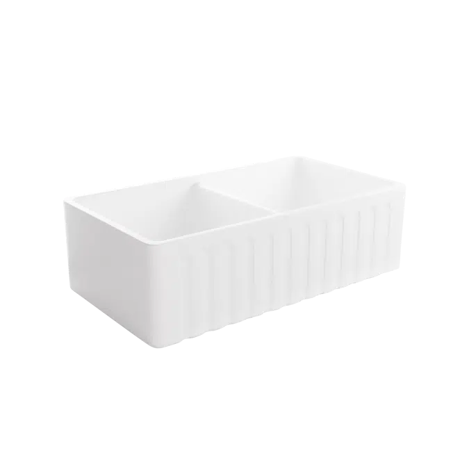 Henley Double Fluted Farmhouse Sink