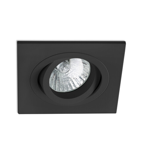 RADON SQ siyah adjustable recessed light