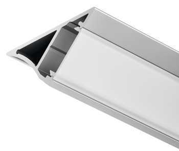 Profile for under mountingLoox Profile 2193 for LED strip lights 8 mm - 833.72.986