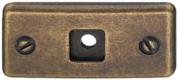 Handle plate, Zinc alloy for furniture knob 131.31.600 and 131.31.100 - 131.31.150