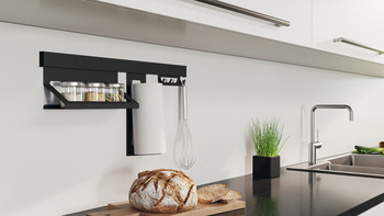 Balkon Korkuluğu Seti 600 Mm, Korkuluk sistemi, alüminyum/çelik - 522.99.993