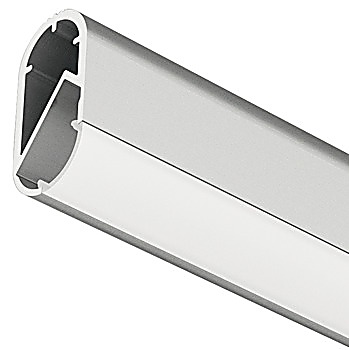 Wardrobe railLoox Profile 5105 for LED strip lights 10 mm - 833.72.980