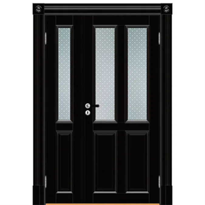 Superior Arv 7222 Double Unequal Interior Door
