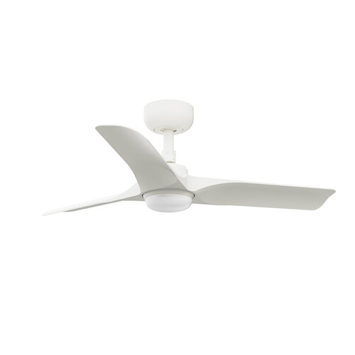 HEY S LED Ceiling fan beyaz duvar kumandası siyah 10W SWT