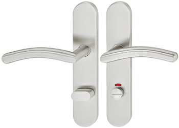 Kapı kulpu seti, Paslanmaz çelik, Startec, model LDH 2184 - 903.93.340