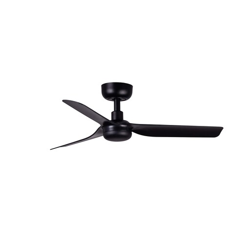 MINI PUNT S Ceiling fan siyah duvar kumandası siyah