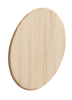 Cover cap, Real wood untreated, self-adhesive - 045.26.000