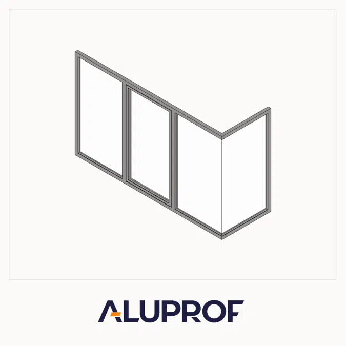 MB-79N SI Sabit Camlı Köşe Çek-Sür (HKS) Balkon Kapısı