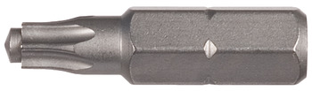T-star bit, Length 25 mm, with guide pin - 006.37.384