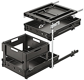 Equipment set, With 2 system drawers - 429.30.352