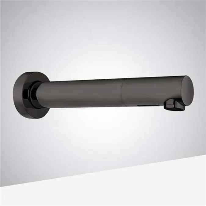 Wall Mount Dark Oil Rubbed Bronze Touchless Basin Faucet