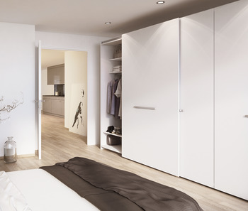 Sliding door fitting, Hawa Frontino 40 H FS, set - 406.02.033