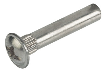 Threaded sleeve, with M4 thread, milled, PZ2 cross slot and flat blade - 267.01.717