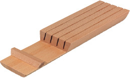 Knife block, Wood, universal cutlery insert and Matrix Box P - 556.53.310