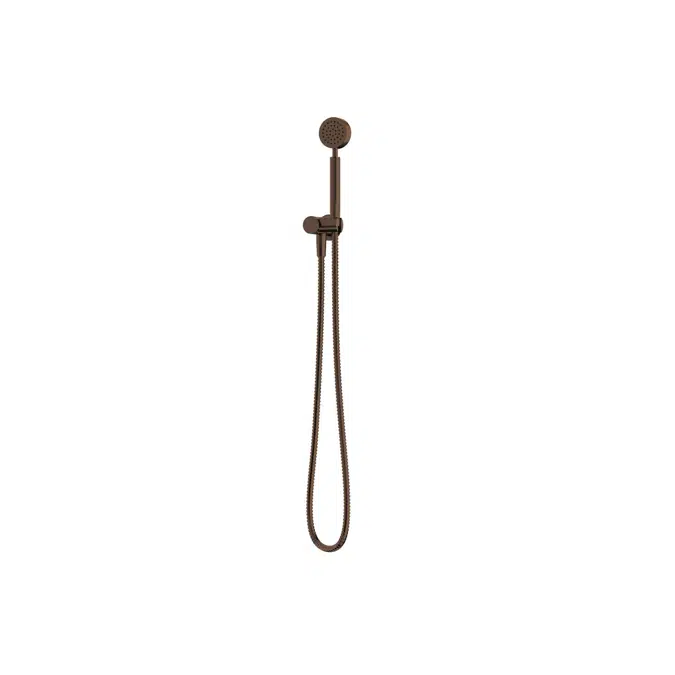 Milli Mood Edit Round Hand Shower with Swivel Bracket PVD Brushed Bronze 9511164