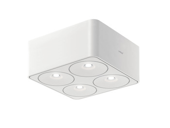 Nimbus Q Four Surface Mounted Ceiling Spotlight - 833.67.006