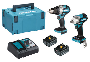 Cordless Drill Driver and Impact Driver Combo Kit - 001.66.809