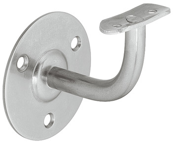 Curved Support Handrail Bracket with Visible Screws - 982.00.780