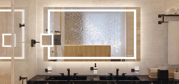 Bathroom mirrorAquasys, multi-functional - 983.19.022