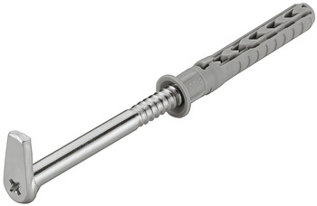 Fixing set, With wall plug for suspension fitting/cabinet hanger - 051.47.042