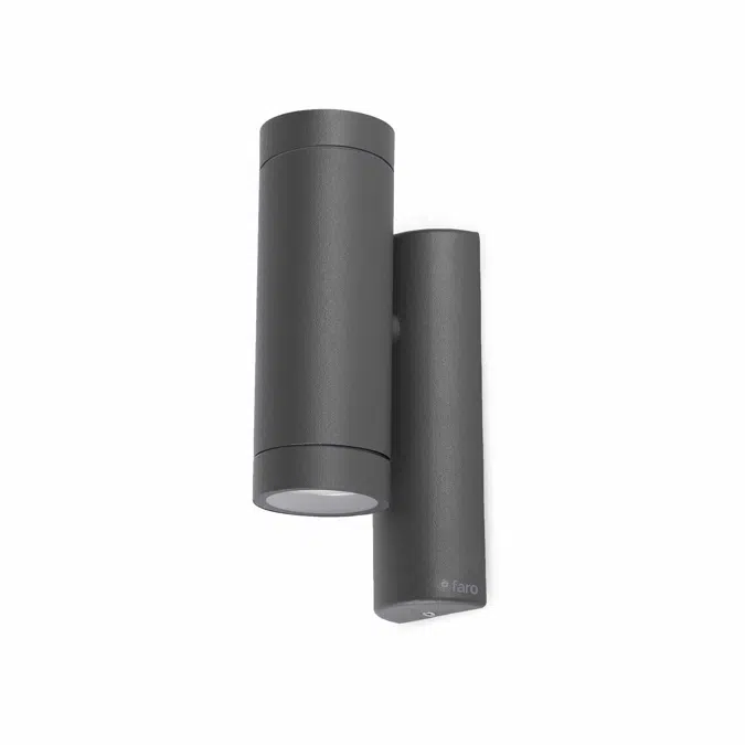 75501 - STEPS 2L Dark Grey Wall Lamp