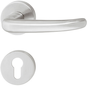 Door handle set, Stainless steel, Startec, PDH3104-E - 903.82.926