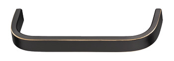 D Handle, Stainless Steel/Brass - 100.00.205