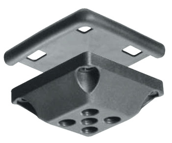 Castor set, 90° köşe montaj plakası ile - 661.57.301