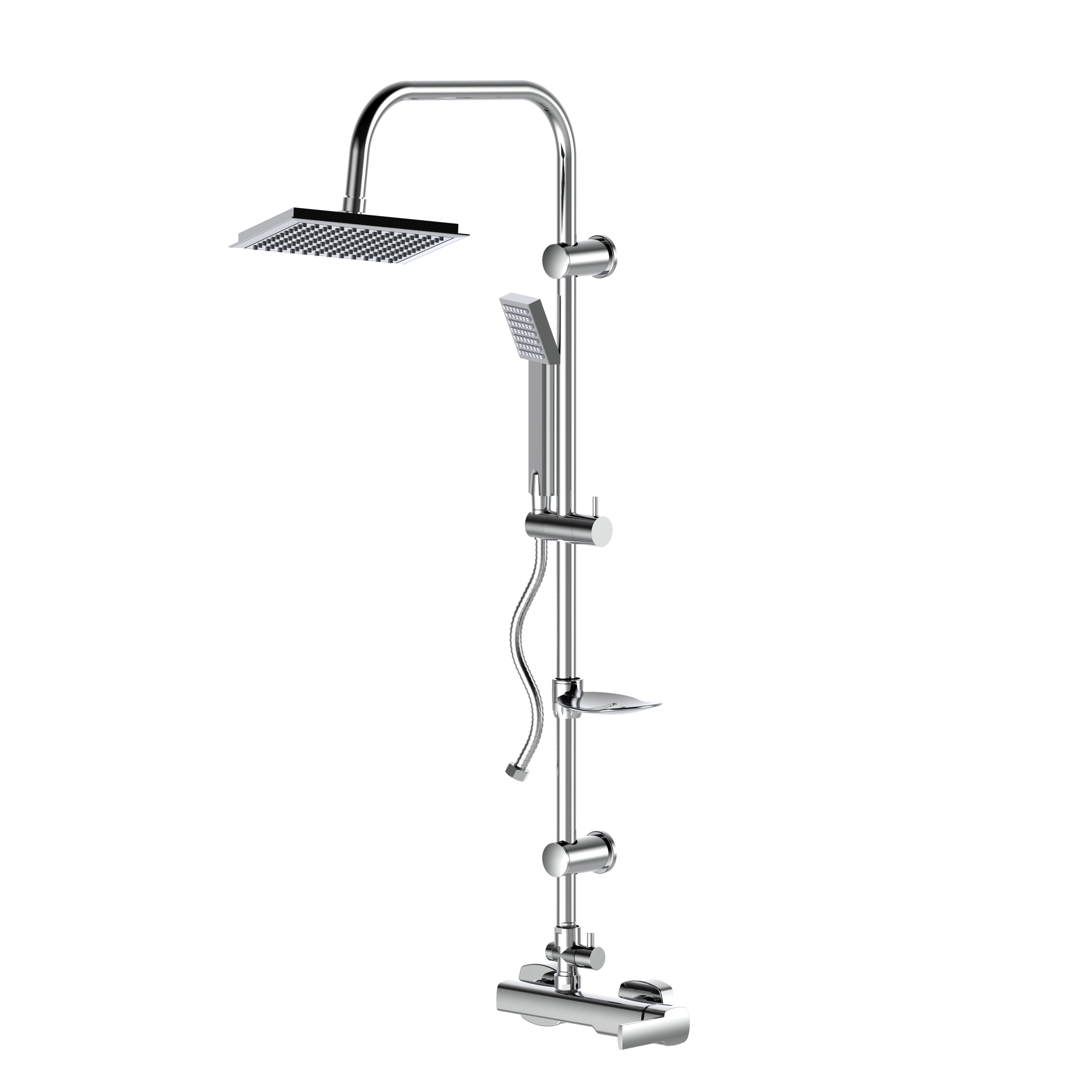 GPD Shower Set (3 Function Hand Shower +Ø200+MDU16 DST71