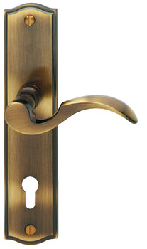 Güvenlik Kapı Kulpları, Pirinç, Hoppe, Meran M112SH - 900.84.103