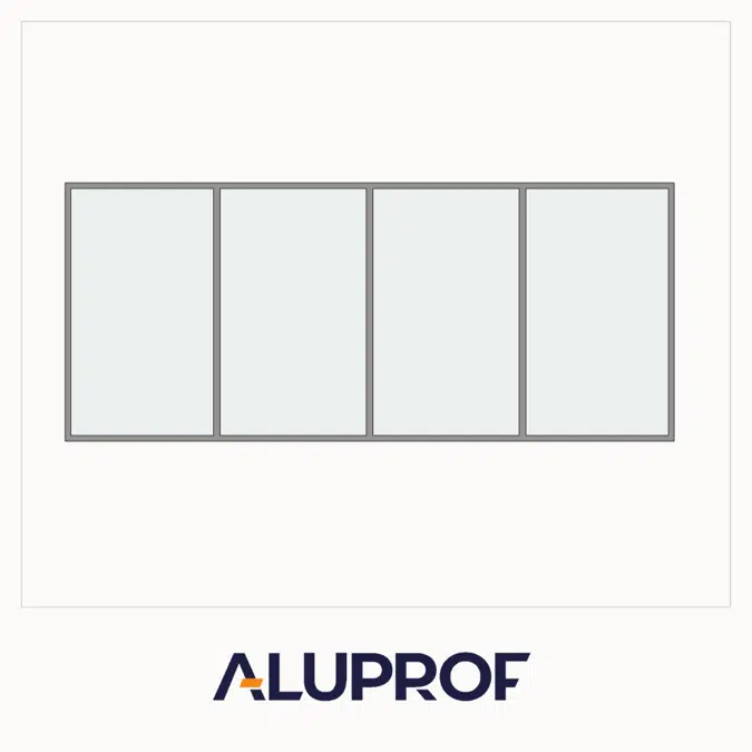 MB-45 Sabit Camlı Dört Kanat Pencere