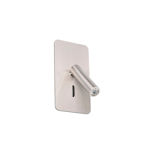 SUAU mat nikel recessed lamba