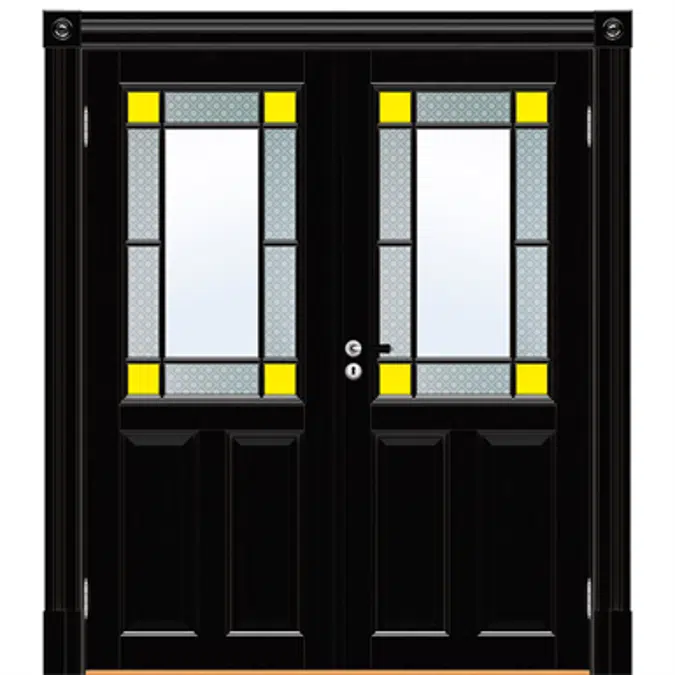Superior Arv 7225 Double Equal Interior Door