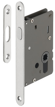 Mortise lock for sliding doors with compass bolt - 911.26.085