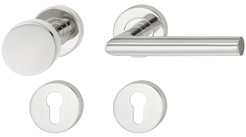 Door handle set, Stainless steel, Startec, model LDH 2171 - 903.96.081
