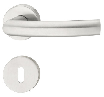 Door handle set, Stainless steel, Startec, PDH3112-E - 903.81.928