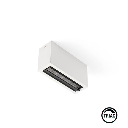 TROOP wall washer beyaz-siyah 4000K CRI90 TRIAC