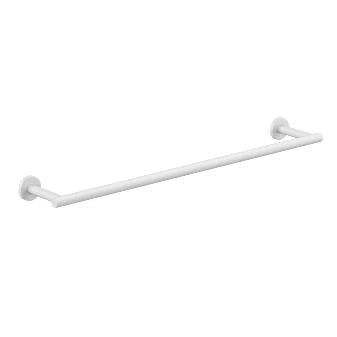 Ona Mat Beyaz Tekli Havlu Askısı 800mm 15074