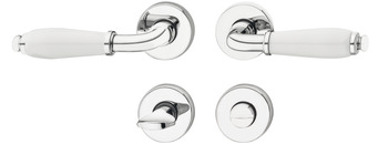 Stainless Steel Door Handle Set, Matt Bronze - 900.93.523