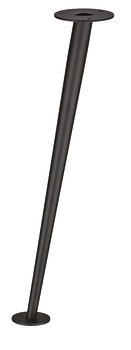 Furniture Foot, With Plate, Without Height Adjustment - 634.46.004
