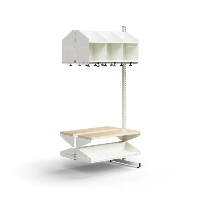 Entry 6 Compartment Additional Wardrobe Unit