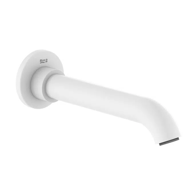 Roca Ona 175mm Matte White Bath Outlet 13714