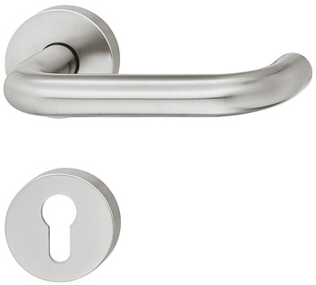 Kapı kulpu seti, paslanmaz çelik, Dorma, Premium 8100/6501/6612 - 903.91.033