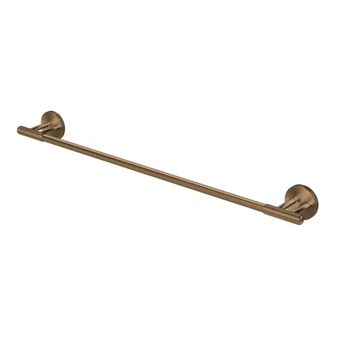 Milli Marq Edit Brushed Bronze 600mm Single Towel Rail 21929