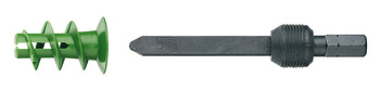 Plasterboard dowel, fischer GK GREEN, plastic - 051.63.002
